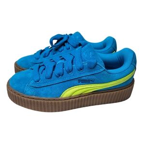 PUMA X FENTY CREEPER PHATTY SPEED BLUE LIME Women 9